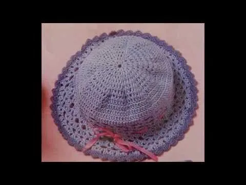 Como Tejer blusa y sombrero para bebé a crochet - YouTube Como Tejer blusa y sombrero para bebé a crochet - YouTube