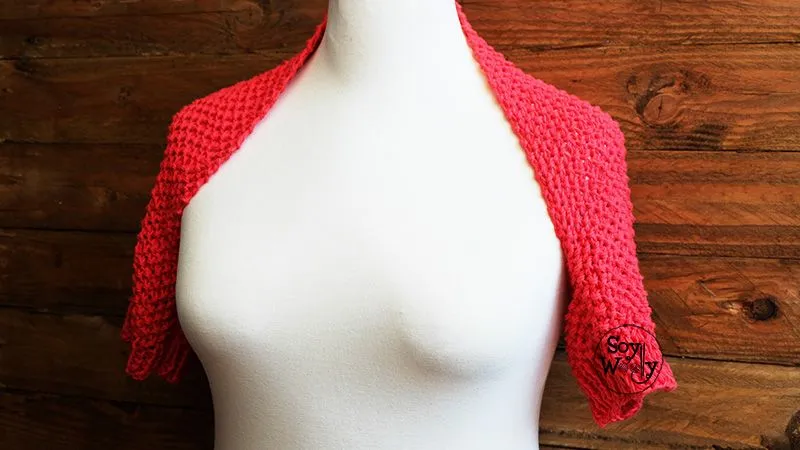 Cómo tejer un bolero o mañanita fácil en dos agujas | Soy Woolly Cómo tejer un bolero o mañanita fácil en dos agujas | Soy Woolly
