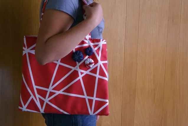 diy/Tutorial bolsa sencilla. | Lomurella