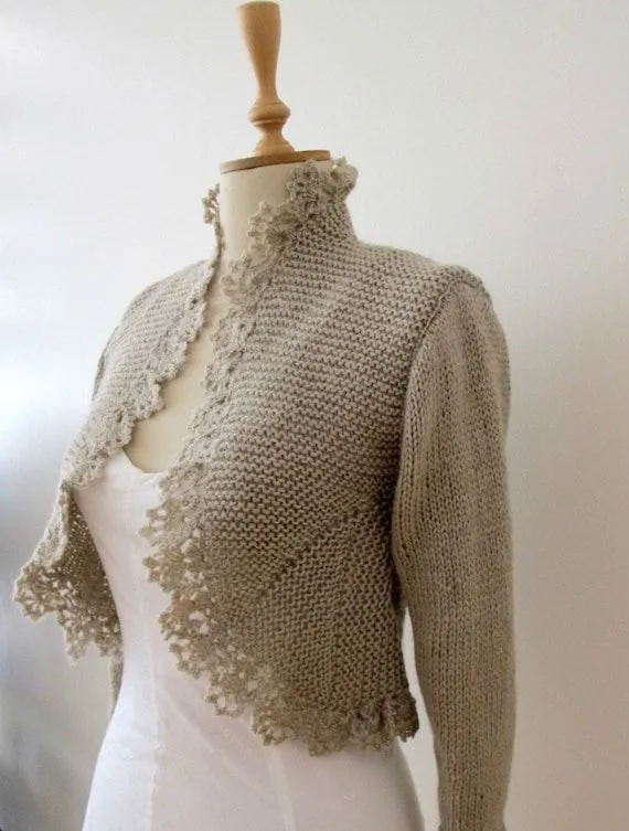 Tejer Cardigan tejido Crochet Bolero frontera por crochetbutterfly Tejer Cardigan tejido Crochet Bolero frontera por crochetbutterfly