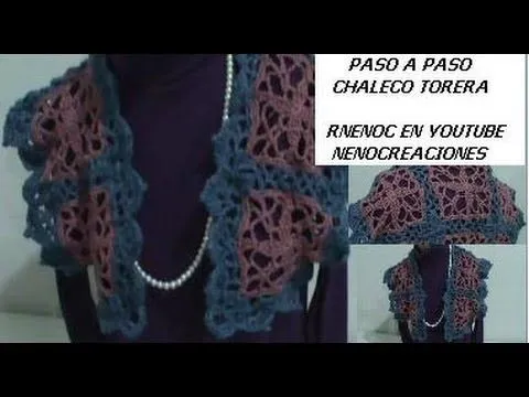 1 DE 6 COMO TEJER CHALECO TORERA CON CUADROS DISEÑO 1 GANCHILLO ... 1 DE 6 COMO TEJER CHALECO TORERA CON CUADROS DISEÑO 1 GANCHILLO ...