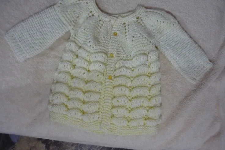 Como tejer una chambrita para bebé de dos agujas - Imagui Como tejer una chambrita para bebé de dos agujas - Imagui