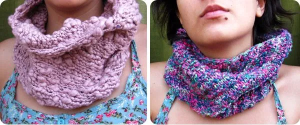 cómo tejer un cuello al bies con palillos | Corriendo con Tijeras cómo tejer un cuello al bies con palillos | Corriendo con Tijeras
