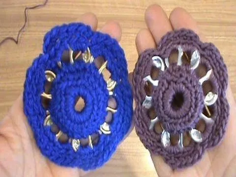 COMO TEJER UNA FLOR CON ARILLOS DE LATA, RECICLANDO - YouTube COMO TEJER UNA FLOR CON ARILLOS DE LATA, RECICLANDO - YouTube