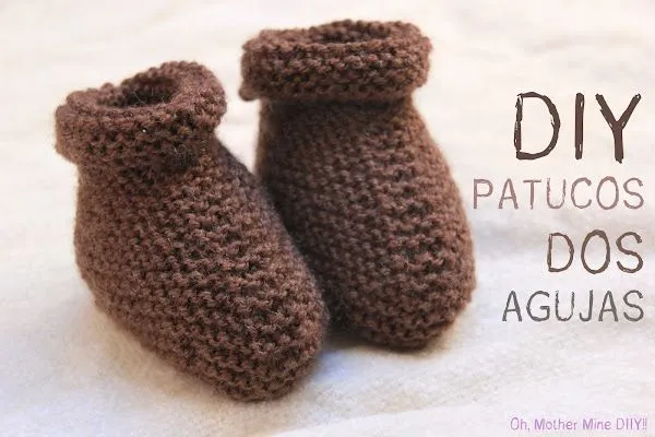 como tejer un gorro con dos agujas | Aprender manualidades es ...