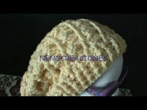 1 DE 2 COMO TEJER GORRO BOINA CAIDA TIPO SLOUCHY ADULTO GANCHILLO ... 1 DE 2 COMO TEJER GORRO BOINA CAIDA TIPO SLOUCHY ADULTO GANCHILLO ...