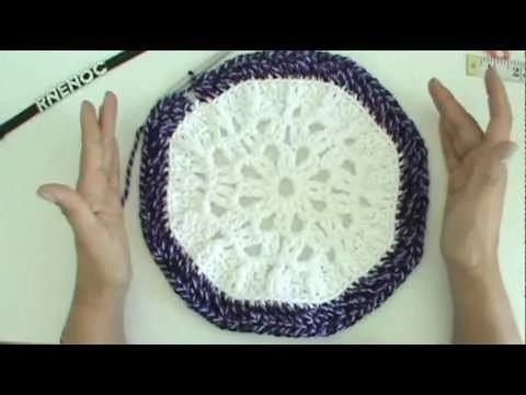 2 DE 4 COMO TEJER GORRO BOINA CON VISERA GANCHILLO CROCHET - YouTube