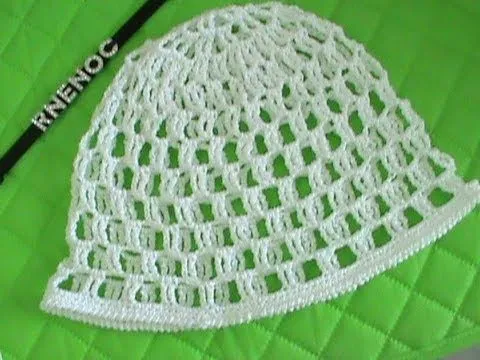 2 DE 2 COMO TEJER GORRO MALLA DOBLE GANCHILLO CROCHET - YouTube