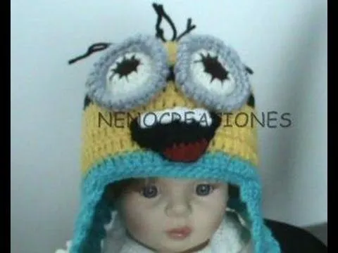 COMO TEJER GORRO MINION MI VILLANO FAVORITO PARTE 3 - YouTube COMO TEJER GORRO MINION MI VILLANO FAVORITO PARTE 3 - YouTube