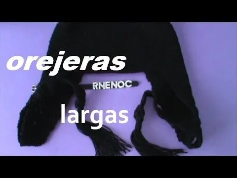 Como tejer gorro con orejeras largas Punto Alto ganchillo crochet ... Como tejer gorro con orejeras largas Punto Alto ganchillo crochet ...