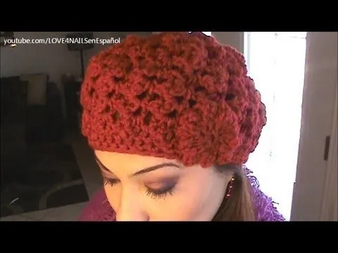 Como Tejer Un Gorro Para La Primavera / Set Para La Rosa Bufanda ...