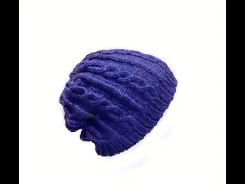 Tejer GORRO SLOUCHY - Caido - Boina en Telar Redondo / Hat ...