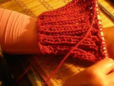 Como tejer guantes sin dedos, Parte 3 - YouTube Como tejer guantes sin dedos, Parte 3 - YouTube