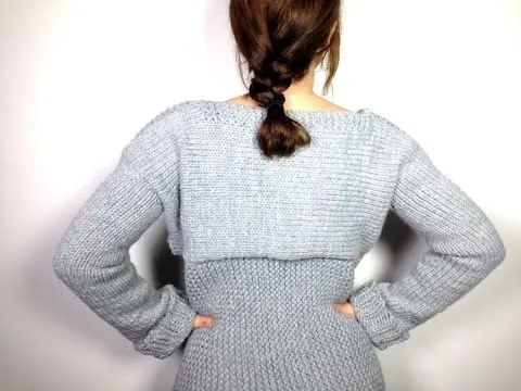 Cómo tejer un jersey / suéter / pullover con un telar circular ...