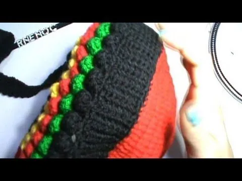 3 DE 5 COMO TEJER MORRAL REGGAE PUNTO BODOQUE POPCORN GANCHILLO ...