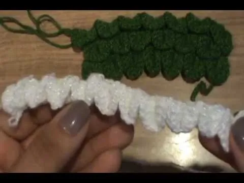 COMO TEJER PUNTO ESCAMA COCODRILO HACIA ARRIBA GANCHILLO CROCHET ... COMO TEJER PUNTO ESCAMA COCODRILO HACIA ARRIBA GANCHILLO CROCHET ...