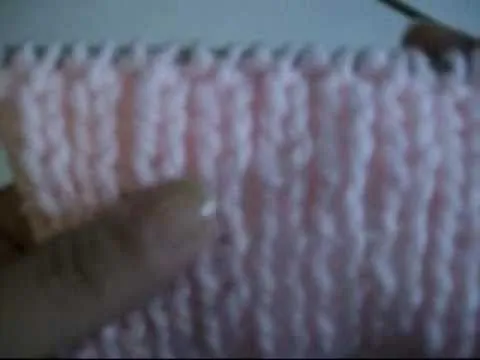 COMO TEJER PUNTO INGLES EN DOS AGUJAS, PALILLOS, TRICOT - YouTube COMO TEJER PUNTO INGLES EN DOS AGUJAS, PALILLOS, TRICOT - YouTube