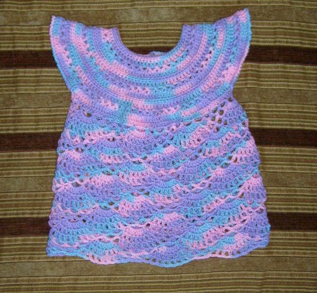 Poleras de niña a crochet 2025