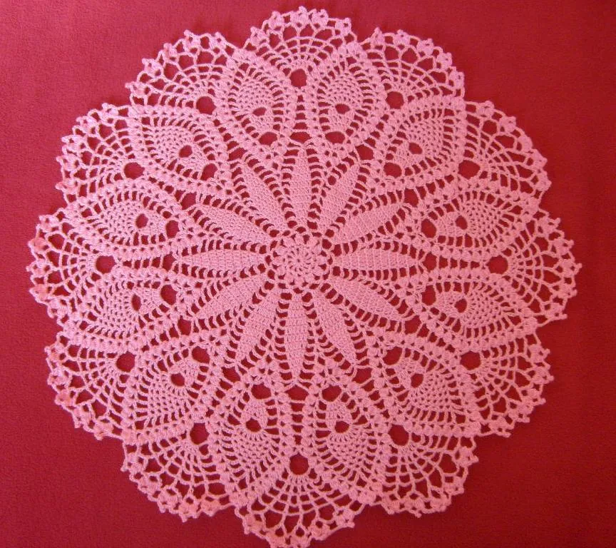 Tejer: "El arte de crear con tus manos".: Tapete de piñas