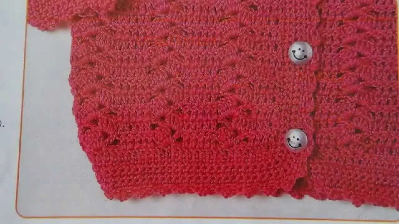 Como tejer sweater para niña a crochet - YouTube Como tejer sweater para niña a crochet - YouTube