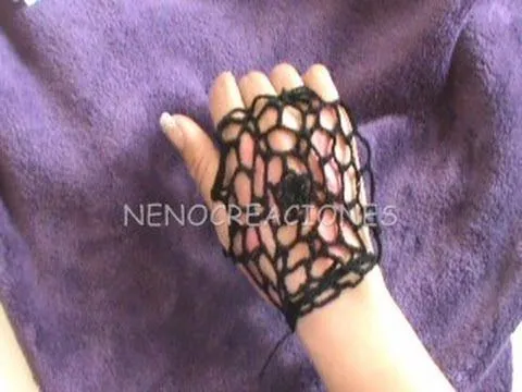 2 DE 2 COMO TEJER TELARAÑA, MALLA, GUANTE, GANCHILLO CROCHET - YouTube 2 DE 2 COMO TEJER TELARAÑA, MALLA, GUANTE, GANCHILLO CROCHET - YouTube