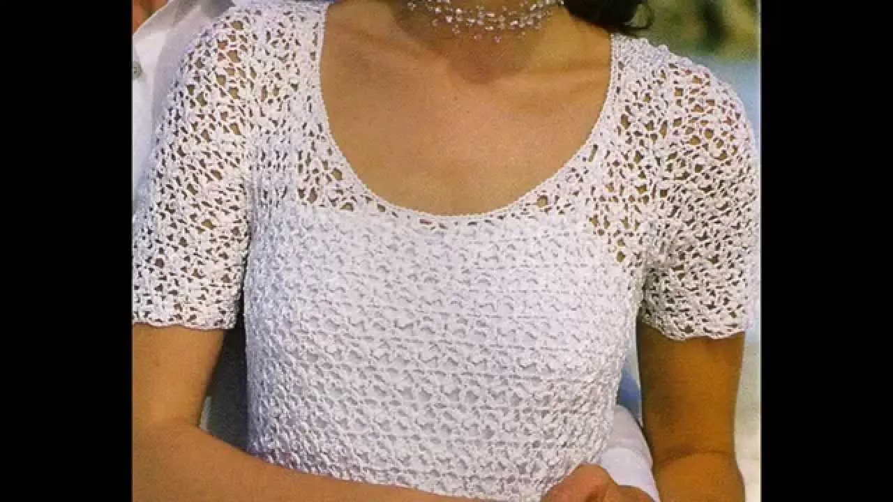 Como Tejer vestido puntada calada a ganchillo - YouTube Como Tejer vestido puntada calada a ganchillo - YouTube