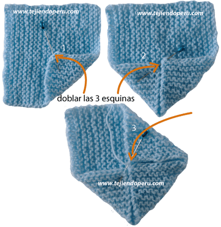Cómo tejer zapatitos para bebes en dos agujas o palitos a partir ... Cómo tejer zapatitos para bebes en dos agujas o palitos a partir ...
