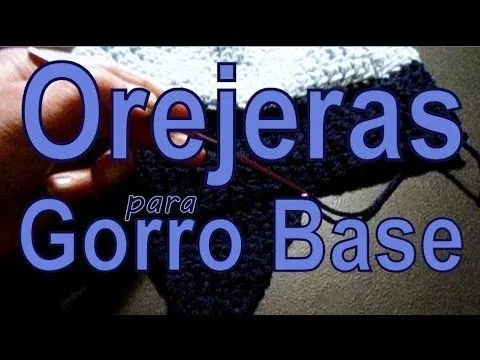 Cómo tejerle orejeras a un gorro (crochet earflaps hat) -tejido ... Cómo tejerle orejeras a un gorro (crochet earflaps hat) -tejido ...