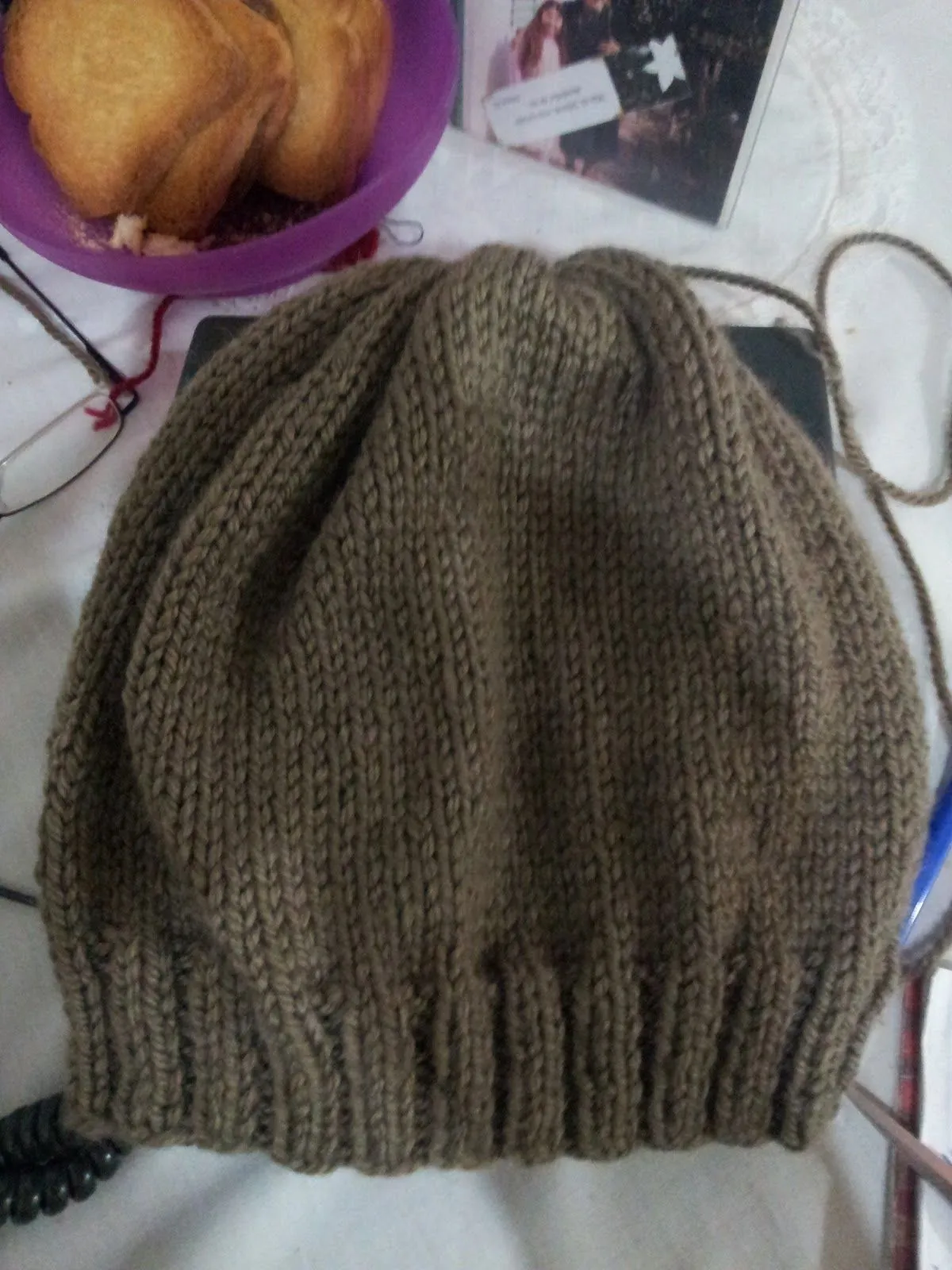 Tejido dos agujas