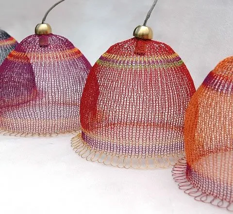 Tejido a crochet con alambre - Guía de MANUALIDADES Tejido a crochet con alambre - Guía de MANUALIDADES