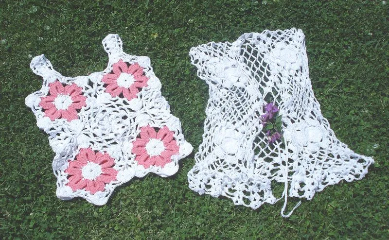 chaleco y saco calado blanco | Creaotu9's Blog