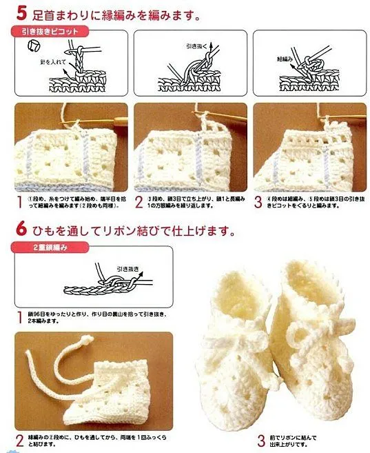 Tejido Facil: Patron e idea: zapatitos para bebes con pastillas ... Tejido Facil: Patron e idea: zapatitos para bebes con pastillas ...