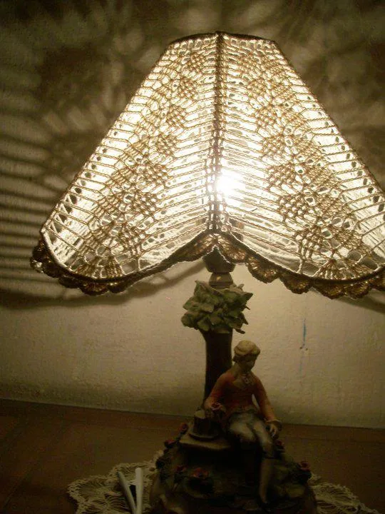 Tejido Facil: Patrón: Pantalla tejida al crochet