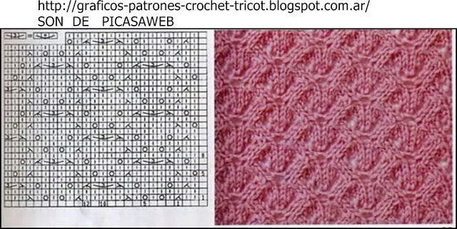 TEJIDOS A DOS AGUJAS - TRICOT= PATRONES= GRAFICOS=TODO GRATIS ... TEJIDOS A DOS AGUJAS - TRICOT= PATRONES= GRAFICOS=TODO GRATIS ...