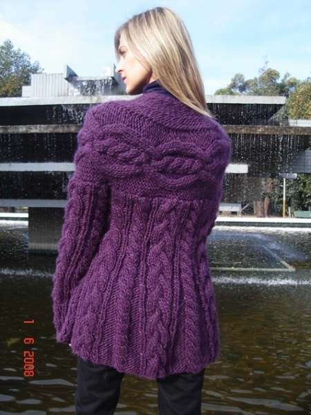 Ponchos tejidos a mano en dos agujas - Imagui Ponchos tejidos a mano en dos agujas - Imagui