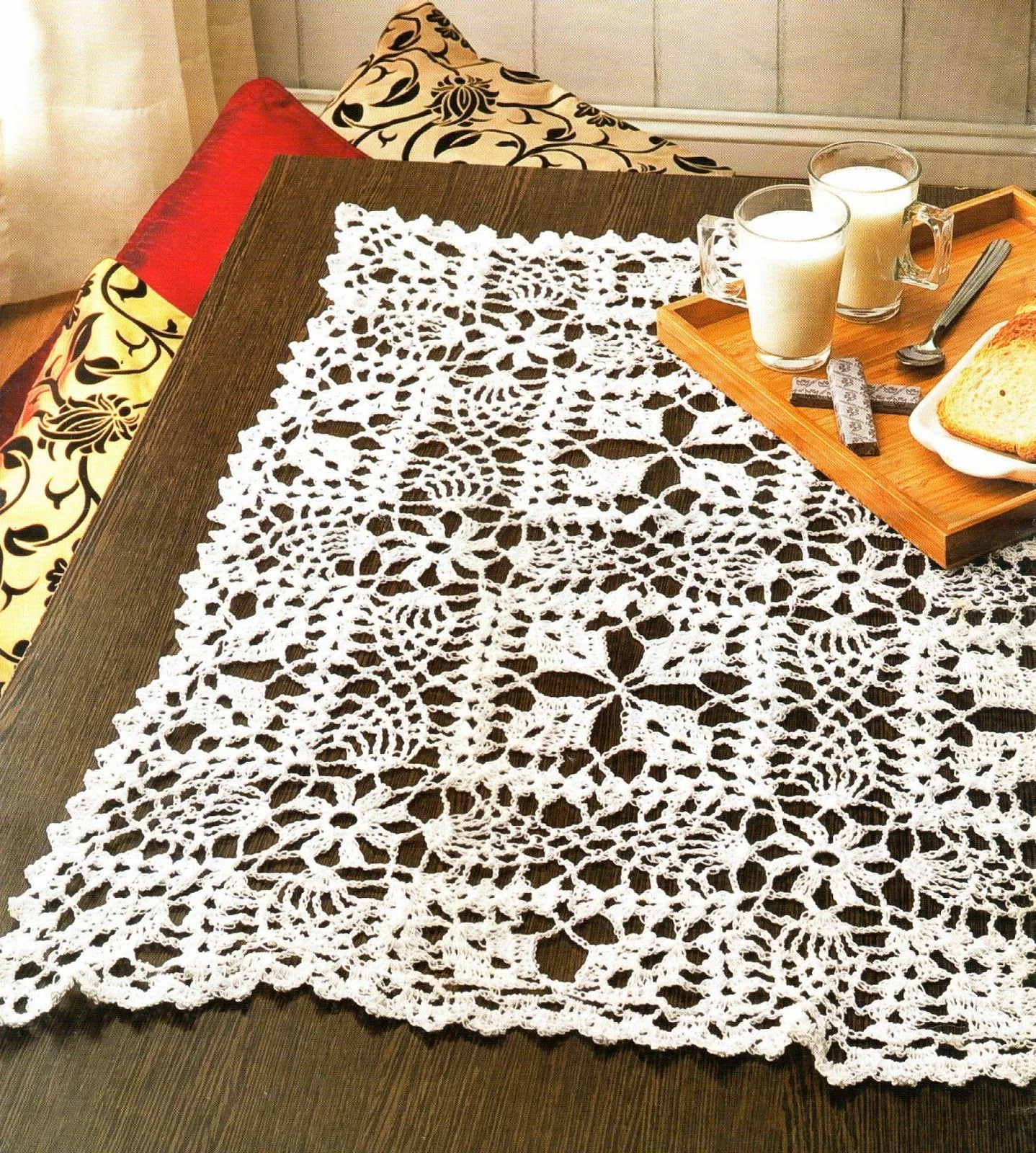 tejidos artesanales en crochet: carpeta cuadrada tejida en crochet. tejidos artesanales en crochet: carpeta cuadrada tejida en crochet.