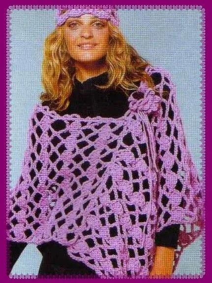 Blogspot con ponchos tejidos - Imagui