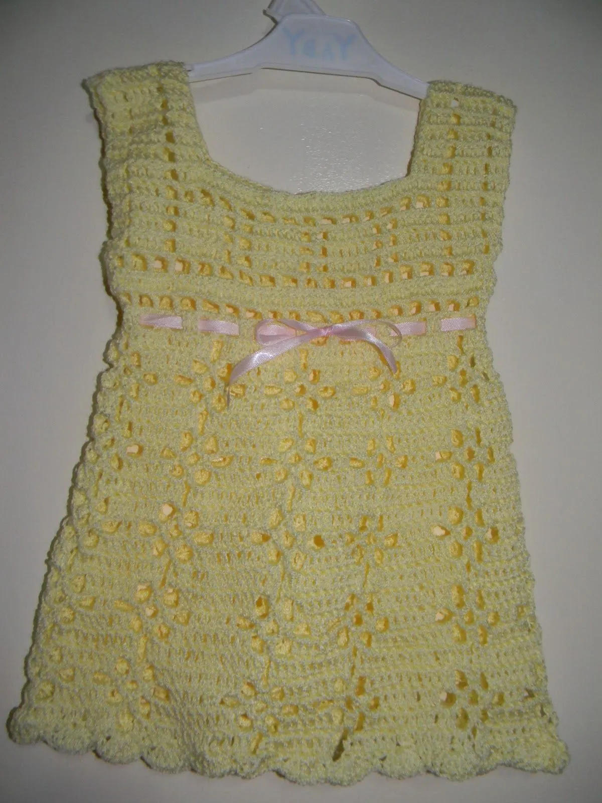 Tejidos Artesanales: Vestidos Para Bebes