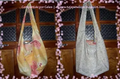 Tejidos de Celes :): Cartera de tela reversible Tejidos de Celes :): Cartera de tela reversible