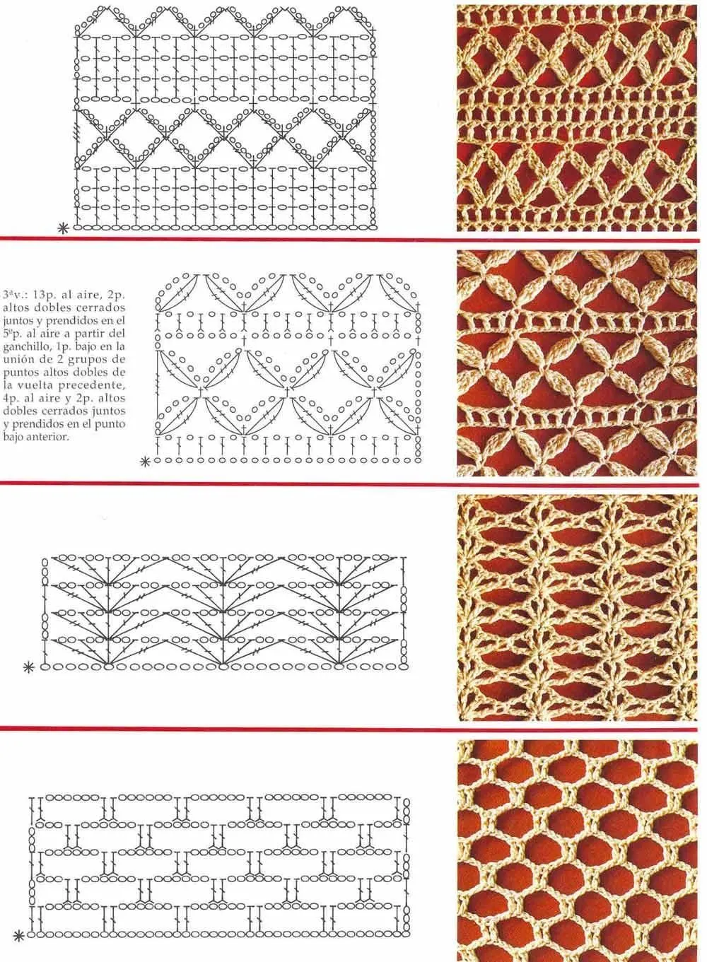 Mis tejidos en crochet y dos agujas (palitos): Patrones en Crochet ( Mis tejidos en crochet y dos agujas (palitos): Patrones en Crochet (