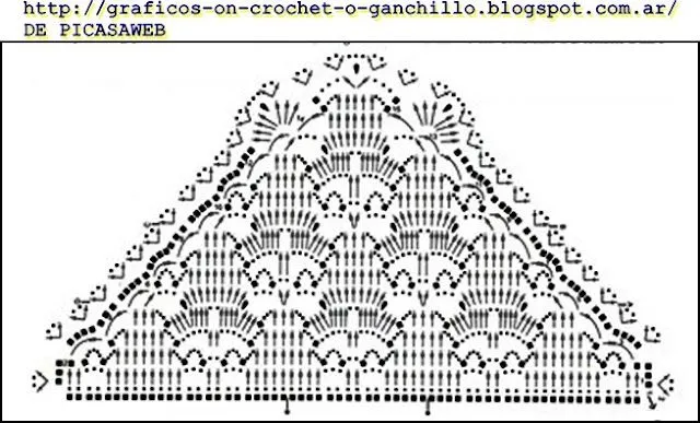 TEJIDOS A CROCHET - GANCHILLO - PATRONES: CHAL TEJIDOS A CROCHET ...