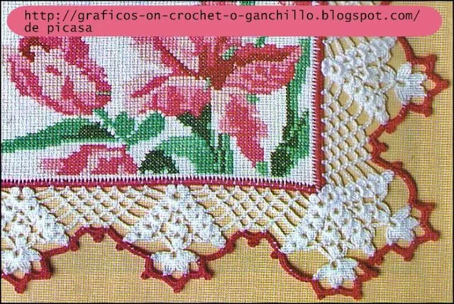 TEJIDOS A CROCHET - GANCHILLO - PATRONES: HERMOSAS PUNTILLAS ... TEJIDOS A CROCHET - GANCHILLO - PATRONES: HERMOSAS PUNTILLAS ...