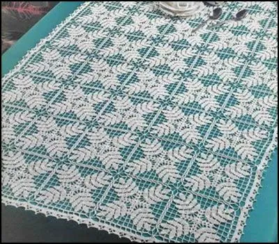 TEJIDOS A CROCHET - GANCHILLO - PATRONES: MANTEL AL CROCHET TEJIDOS A CROCHET - GANCHILLO - PATRONES: MANTEL AL CROCHET