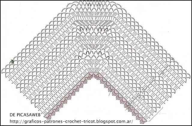 TEJIDOS A CROCHET - GANCHILLO - PATRONES: CHAL TEJIDO A GANCHILLO ... TEJIDOS A CROCHET - GANCHILLO - PATRONES: CHAL TEJIDO A GANCHILLO ...