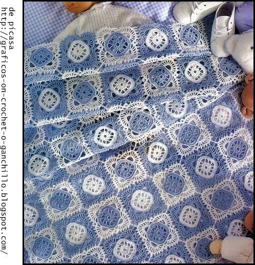 TEJIDOS A CROCHET - GANCHILLO - PATRONES: granny - MATA PARA BEBE ... TEJIDOS A CROCHET - GANCHILLO - PATRONES: granny - MATA PARA BEBE ...