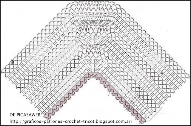 TEJIDOS A CROCHET - GANCHILLO - PATRONES: CHAL TEJIDO A GANCHILLO ... TEJIDOS A CROCHET - GANCHILLO - PATRONES: CHAL TEJIDO A GANCHILLO ...
