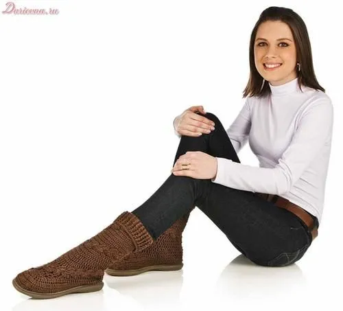 Tejidos Kangél: curso de botas y zapatos tejidos en ganchillo y ... Tejidos Kangél: curso de botas y zapatos tejidos en ganchillo y ...