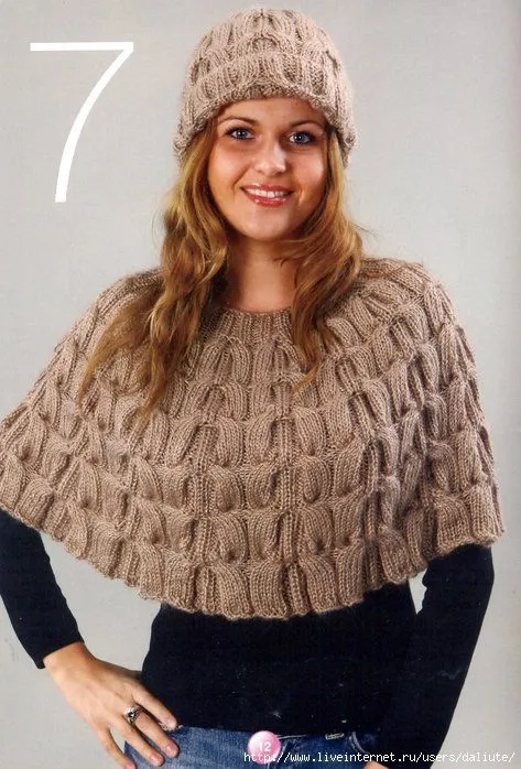 Blogspot con ponchos tejidos - Imagui