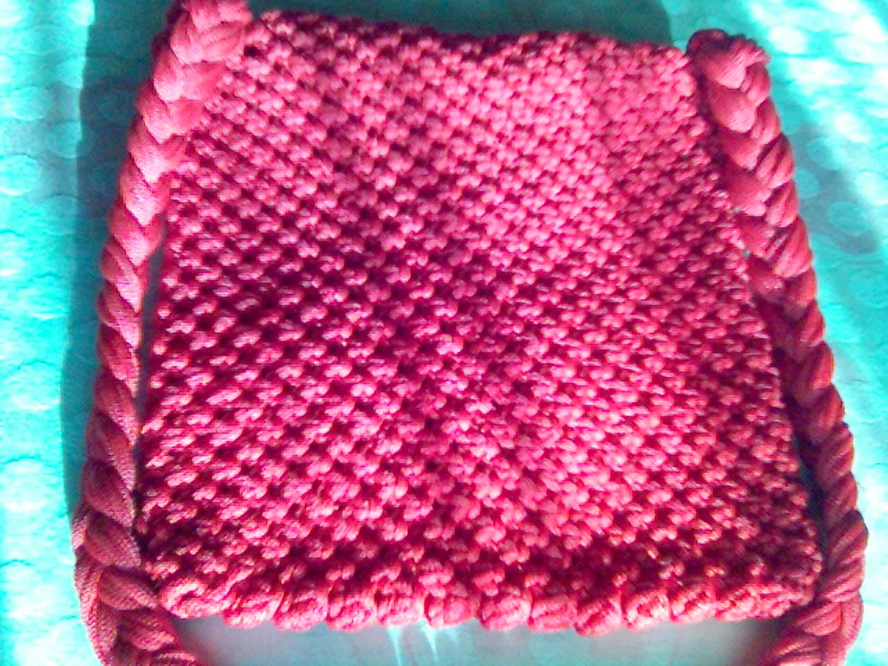 Tejidos y mas: Bolso macrame