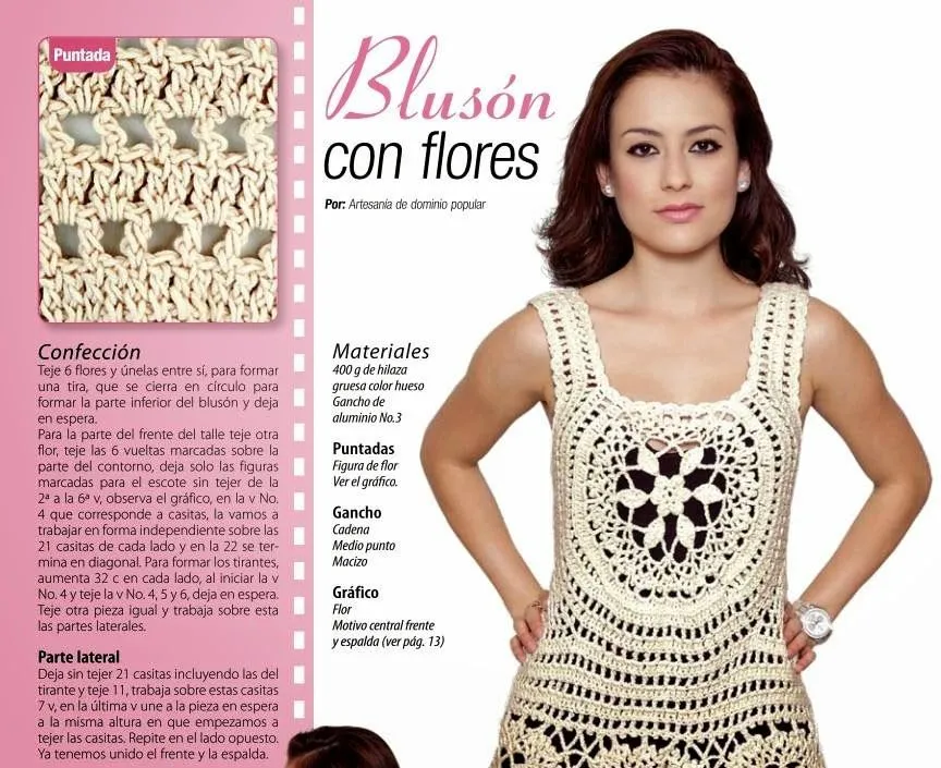 Tejidos para la Mujer Moderna: junio 2014 Tejidos para la Mujer Moderna: junio 2014